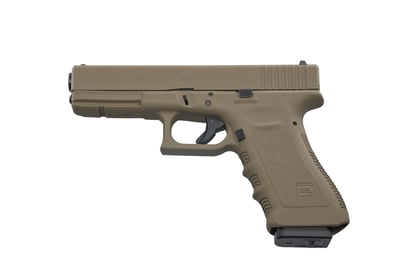 Glock 17 Gen3, 9mm, FDE, Made in USA, 17+1 Capacity - $399.99 (No Tax Outside NC) 