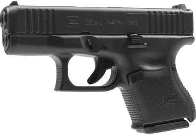 Glock 26 Gen5 MOS 9mm 3.43" Barrel 10-Rounds - $659.99 