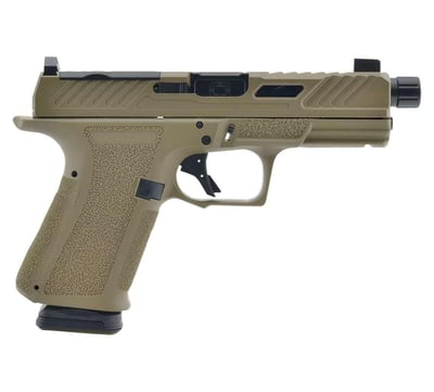 Shadow Systems DR920 Elite FDE 9mm 5" Spiral Fluted Match Barrel (Threaded) 17rd Tritium Sights W/ Optic Cut Weight-Optimizing Window Cut - $813.99 (email price) (Free S/H on Firearms)