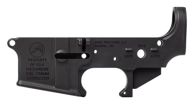 Aero Precision M4A1 Clone Lower - Anodized Black - APAR148018C - $79.99 