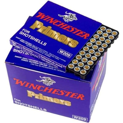 Winchester Ammo W209 #209 209 Shotgun 10 Boxes of 100 Primers - $64.99