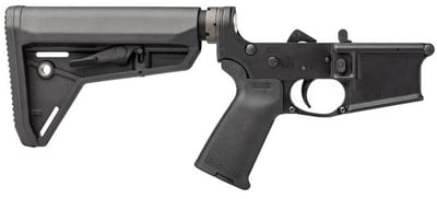 Aero Precision AR15 Complete Lower Receiver w/ MOE Grip & SL Carbine Stock, Multi-Caliber, Anodized Black - $199.99 