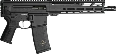 CMMG Dissent MK4 9mm 10.5" Armor Black Pistol - $1665.99