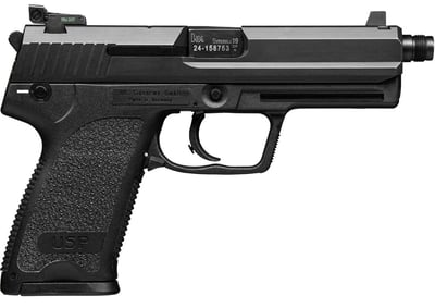Heckler & Koch USP Tactical (V1), 9mm, 4.86" Threaded Barrel, 2- 15rd Magazines - $1100 