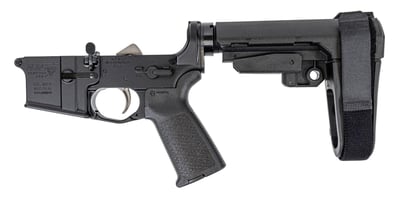 DPMS DP-15 MOE Panther Polished Trigger SBA3 Lower, Black, Complete Lower Receiver - $199.99