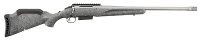 Ruger American Gen II .450 Bushmaster Grey Splatter 20" barrel 3 Rnds GUN METAL GRAY CERAKOTE - $495.01