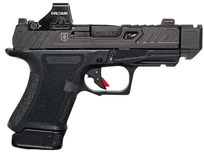 Shadow Systems CR920 War Poet, 9mm, 3.75" Compensated Barrel, Holosun 507C, Black, (2) 13-Rd Pistol - $1015.01 (Email Price)