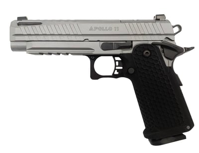 Live Free Armory Apollo 11 Full Size 9mm 4.9" barrel 17+1 Rnds Elite Grey - $839.99 (Add To Cart)