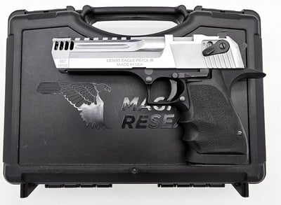 Pre-Owned - Magnum Research Desert Eagle L5 Chrome .357 Mag 5" Barrel 9-Rounds - $1799.99 