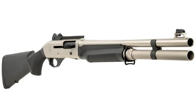 Military Armament Corporation 2 Tactical Marine 12 Gauge Semi-Auto Shotgun 18.50", Black - $299.99 