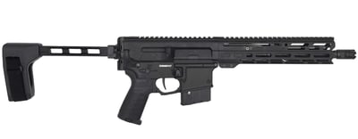 CMMG Dissent Mk4, .338 ARC, 10.5" Barrel, 1- 10rd Magazine, Black, Braced, Pistol - $1175 