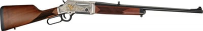 Henry Repeating Arms Long Ranger Wildlife Lever Action 243 Win 20" Barrel Silver Engraved Receiver Walnut Stock 4 Round - $1605.35 