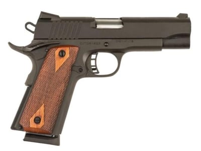 Citadel M1911 Commander 4.25" .45 ACP 8rd Pistol, Black w/ Wood Grips - $269.99 