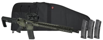 Black Rain Spec15 5.56 NATO 30rd 16" Barrel OD Green Vortex StrikeFire II 4 Magazine Package - $799.99 