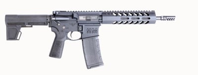 HM Defense Raider MC5 5.56 NATO AR-15 Semi Auto Pistol 9.5" Barrel 30 Rounds Free Float M-LOK Hand Guard (No Brace) Matte Black - $868 