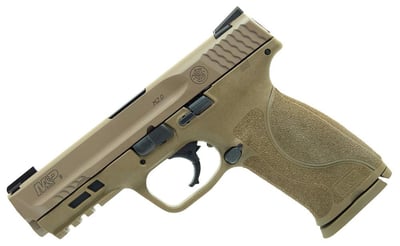 Smith & Wesson M&P M2.0 9mm 4.25in 17rd FDE NS - $649.99 (Free S/H on Firearms)