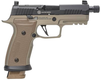 Sig P320 AXG Combat **Flash Sale** 9mm 4.6in Tb FDE/Blk 3 21rd Limited Edition - $799.99 