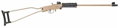 Chiappa Little Badger Take Down Xtreme Compact Folding Break Open Rifle 16.5" .22 LR Desert Sand - $218 