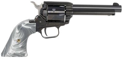 Heritage Firearms Rough Rider .22 LR 4.75" Barrel 6-Rounds Grey Pearl Grip - $96.39 