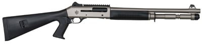 MAC 1014 Semi-Auto 12 Gauge Pistol Grip 18.5" Marine Nickel - $454.99 (add to cart price) 
