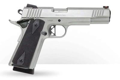 Charles Daly 1911 Superior Pistol 45 ACP 5" Chrome 8 rd - $458.99 after code "15OFF" 
