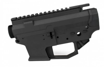 Angstadt Arms 0940 Lower Receiver Set AR-15 Platform 9mm 7075 T6 Aluminum Black Hardcoat Anodized Accepts Glock Magazines - $199.99 