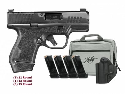 Kimber R7 Mako 9mm Black Optics-Ready Pistol Bundle with 5 Mags, Holsters and Range Bag - $497.99 