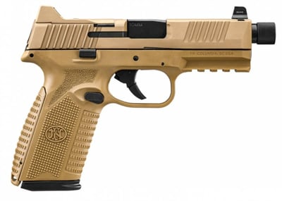 FN 510 Tactical 10mm 4.7" 15/22rd FDE - $811.72 (add to cart price) 