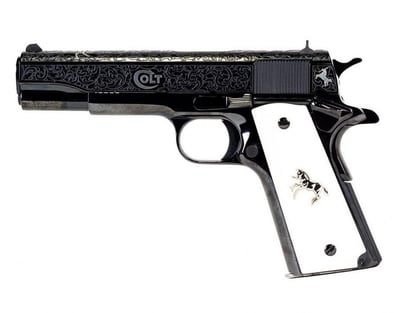 Colt Potro De Plata 38 Super 5" Barrel Engraved Blue 1 of 500 O1911C-38-PDO - $2299.99 