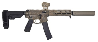 Daniel Defense DDPCC Special Build w/ B&T Print-X RBS 9mm, 9mm, 8.3" Barrel, 1-35rd Magazine, Vortex Crossfire II, Arid Rattlecan Cerakote, Pistol - $1999.99 