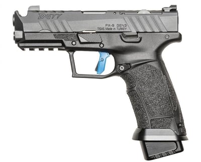 Tisas PX-9 2.0 Duty Comp 9mm 4.1", Integrated Comp, Optic Ready (RMR Footprint), Includes Magwell, Holster, 1-18rd & 1-20rd Magazines - $409.95 (Add to Cart for Best Price)