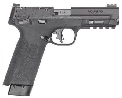 S&W M&P 22X 22 LR 4.1" with Thread Adapter Anodized OR Manual Safety Fiber Optic Front Sight 20 Rounds 2 Magazines - $349.95 (Email for price)