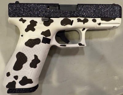 Glock 45 Gen5 Cow Black /White/Glitter 9mm 4.02" Barrel 17-Rounds - $413.64 