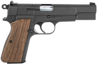 Springfield SA-35 9mm 4.7" Blued/Wood 15+1 Rounds Black - $584 (Free S/H on Firearms)