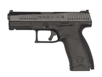 CZ P-10 C 4" 9mm Pistol Black - $288.97 (Add to Cart for Sale Price)