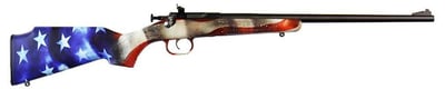 Keystone Crickett 22LR, 16.125", 1 Synthetic Custom One Nation Camo - $164.99 