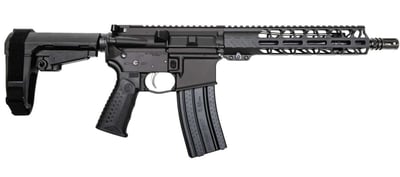 Workhorse 018 10.5" Optics Ready AR Pistol 30+1 556 With SBA3 Brace - $1299.00