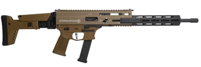 Grand Power FDE Stribog SP9A3G 16" "SCARBOG" Carbine + AKB Side Folding Stock - $1549.99 