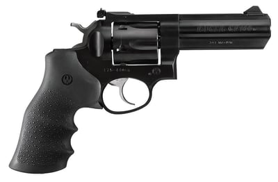Ruger GP100 357 Magnum 4.20" 6Rd Black Hogue Monogrip - $677.04