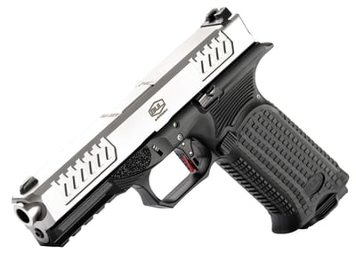 Bul Armory Axe Compact Cleaver 9mm Luger Caliber with 4.02" Barrel, 15+1 Capacity, Black Finish Frame Serrated Silver Stainless Steel Slide - $524.99