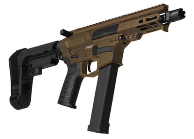 CMMG Banshee MKG .45 ACP 5" Barrel 26 Rounds Ripbrace Midnight Bronze - $1459.99