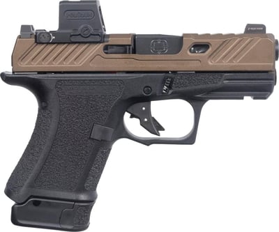 Shadow Systems CR920 Elite 9mm 10/13+1rd Bronze Slide w/ Holosun EPSC 2 MOA Red Dot Pistol - $999.99 