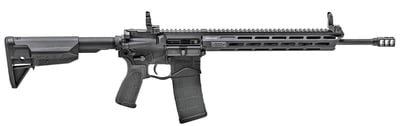 Springfield Armory "Vault Gun" Saint Edge 223 Rem,5.56 NATO 16" 30+1 Black Hard Coat Anodized Adjustable Bravo Mod 0 SopMod Stock Rifle - $900 