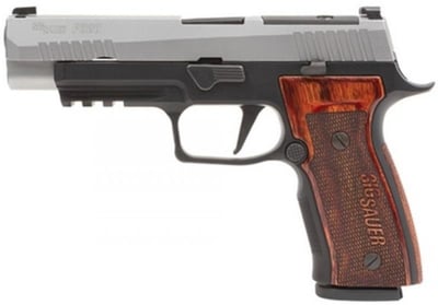 Sig Sauer P320 AXG Two-Tone Classic 9mm 4.7" 17rd Black/Stainless - $799.99