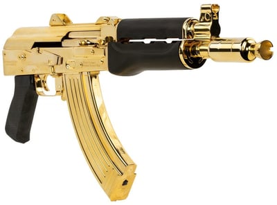 Zastava ZPAP M92 7.62x39mm 10" 30 Rd Gold Plated - $5392.99