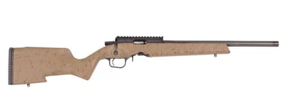 Christensen Arms Ranger 17 HMR 18" Carbon Fiber Barrel 10 Rounds - Tan / Black - $806.99 