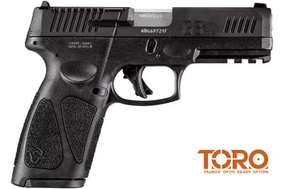 Taurus G3 T.O.R.O. 9mm 4" Barrel 17rd Optics Ready - $202.95
