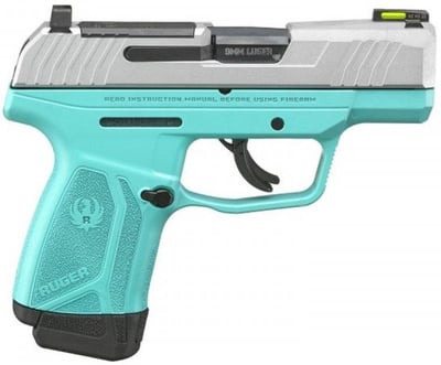 Ruger MAX-9 TALO Edition Turquoise 9mm 3.2" Barrel 12 Rounds - $379.99 