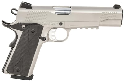 Tisas 1911 Duty Stainless .45 ACP 5" Barrel 8-Rounds Picatinny Rail - $449.99 (add to cart price) 