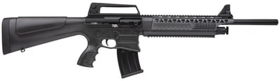 Rock Island VR60 12 Gauge 3" 20" 5+1 Smoke Cerakote Rec Black Stock Right Hand - $412.82 